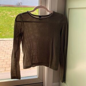 Dazy long sleeve in green